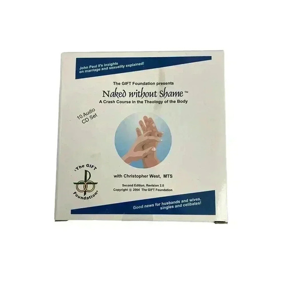 VTG Naked Without Shame: Theology of the Body 10-CD Set 2004 Pope John Paul II - Picture 1 of 4